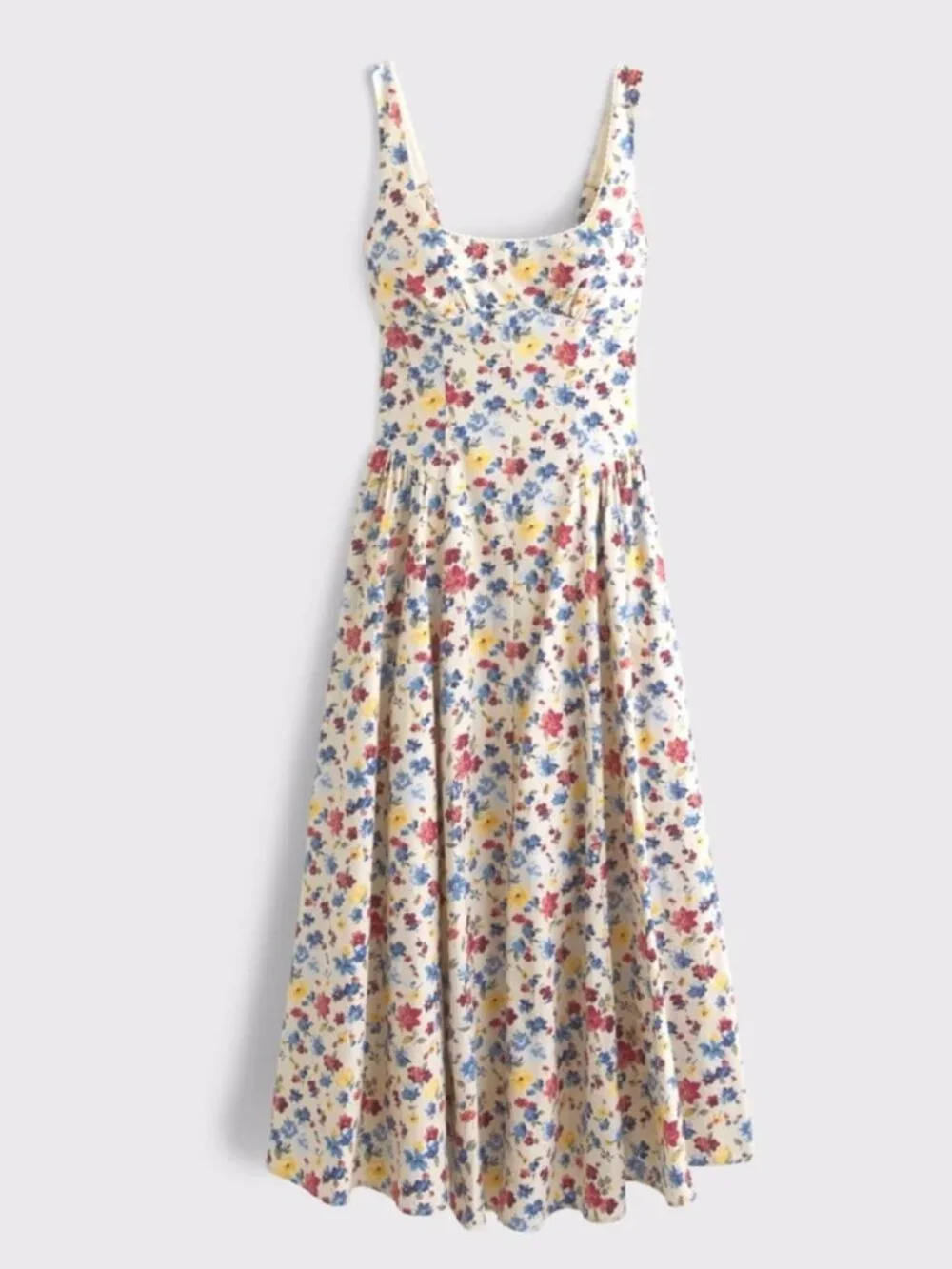 Abercrombie & Fitch Bra Free Dylan Midi Dress XS Tall - NWT